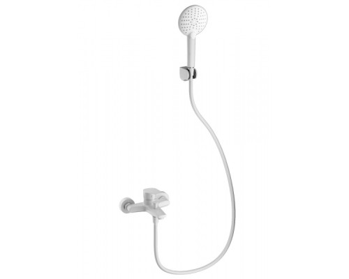 Смеситель для ванны с душем Wonzon&Woghand, Белый матовый