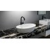 Раковина-чаша из искусственного камня накладная Flere Ovale 58x35x15 (белый матовый)