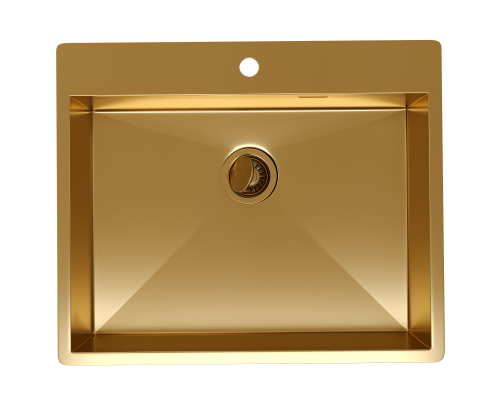 Кухонная мойка Reflexion Iseo RX2260GD брашированное золото