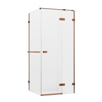 Душевое ограждение NEW TRENDY AVEXA COPPER BRUSHED R 110x70x200 медь