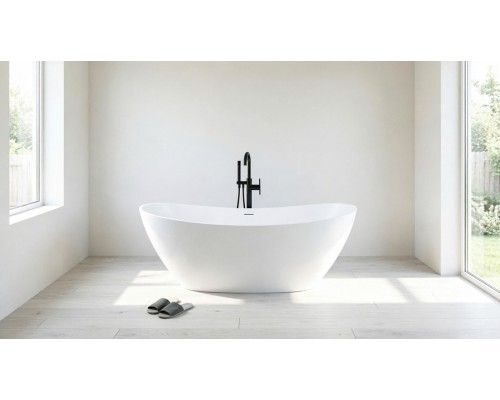 Ванна из искусственного камня Flere Boat 183x78x71 (белый глянец)