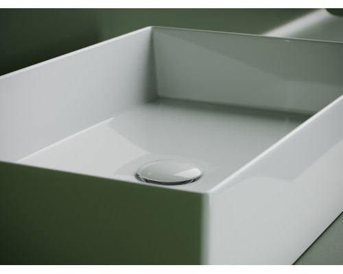 Раковина накладная Ceramicanova 601x361x130, белый