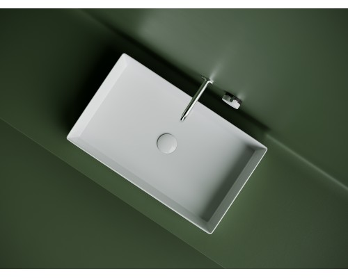 Раковина накладная Ceramicanova 601x361x130, белый