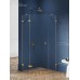 Душевое ограждение NEW TRENDY AVEXA GOLD BRUSHED L 90x90x200 золото