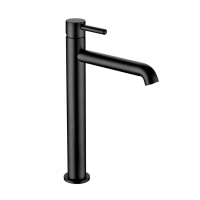 Смеситель для раковины высокий Rimero RM1004BL Черный матовый