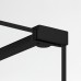 Шторка для ванны NEW TRENDY NEW MODUS BLACK 60x150 черный