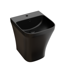 Раковина подвесная Ceramica Nova DION 36x40 черная матовая