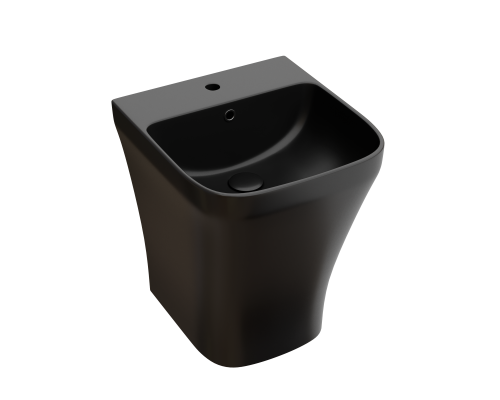 Раковина подвесная Ceramica Nova DION 36x40 черная матовая