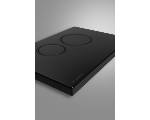 Кнопка смыва Charus Spazio FP.330.DW.02 черный матовый