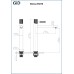 Смеситель для раковины Gid Edessa SS070-BM-D