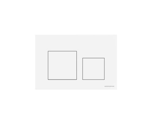 Кнопка смыва Ceramicanova Balance, белый глянцевый