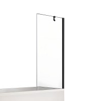 Шторка для ванны NEW TRENDY NEW SOLEO BLACK 100x140 черный