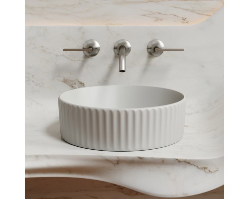 Раковина-чаша накладная Ceramicanova серый матовый Element 360x360x115