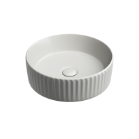 Раковина-чаша накладная Ceramicanova серый матовый Element 360x360x115