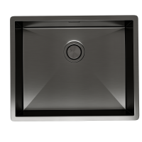 Кухонная мойка Reflexion Como RX2054BL оружейная сталь