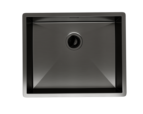 Кухонная мойка Reflexion Como RX2054BL оружейная сталь