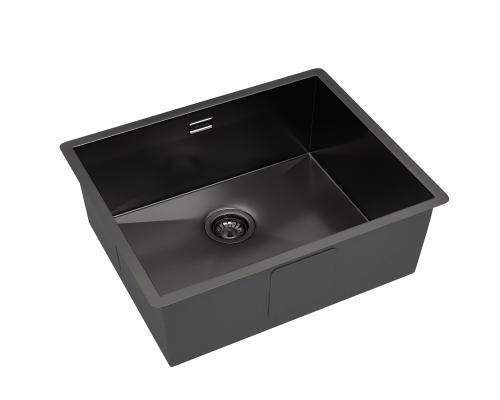 Кухонная мойка Reflexion Como RX2054BL оружейная сталь