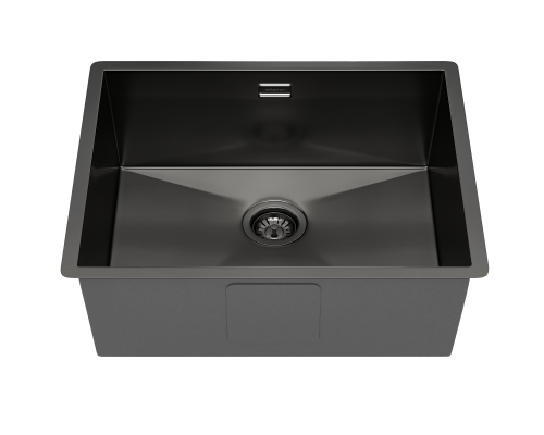 Кухонная мойка Reflexion Como RX2054BL оружейная сталь