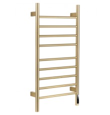 Полотенцесушитель электрический Wonzon&Woghand BONN, Брашированное золото WW-AL409-BG