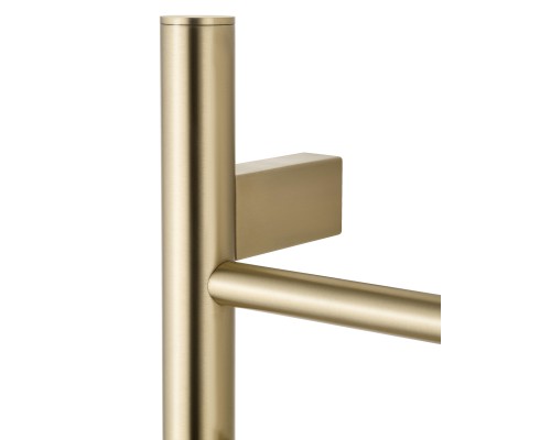 Полотенцесушитель электрический Wonzon&Woghand BONN, Брашированное золото WW-AL409-BG