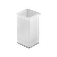 Стакан настольный Colombo Lulu цвет PVD золото/матовое стекло