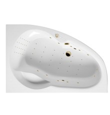 Ванна гидромассажная EXCELLENT Newa 160x95 R NANO золото