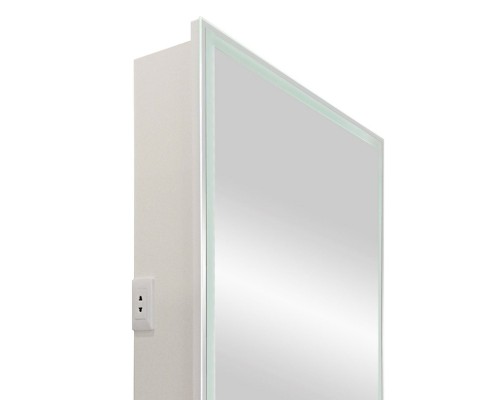 Зеркальный шкаф Континент Allure 600х800 с подсветкой с сенсорным выключателем