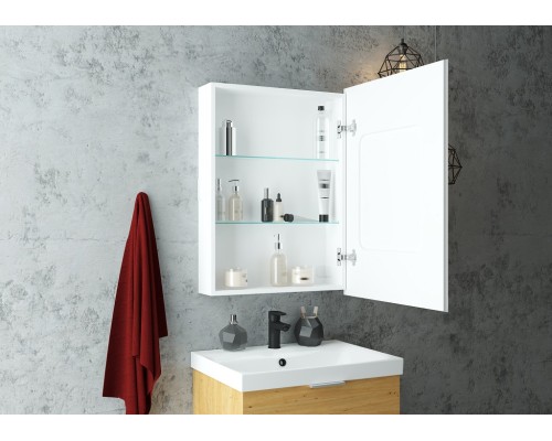Зеркальный шкаф Континент Allure 600х800 с подсветкой с сенсорным выключателем