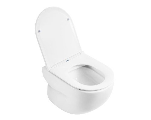 Комплект унитаза с инсталляцией BelBagno Onda BB066CHR/BB870SC/BB002-80/BB014-SR-BIANCO с сиденьем Микролифт и Белой клавишей смыва