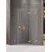 Душевое ограждение NEW TRENDY AVEXA GOLD SHINE R 100x80x200 золото