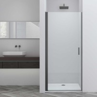 Душевая дверь Vincea Alpha VDP-3AL900CLGM, вороненая сталь, стекло прозрачное