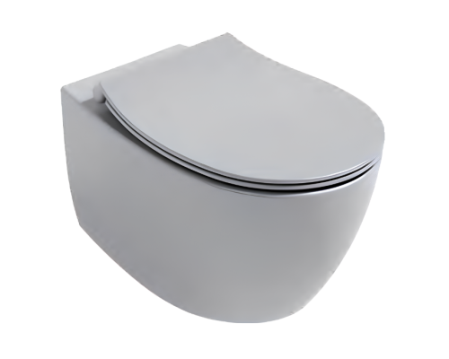 Унитаз ISVEA Sentimenti Neo подвесной 363x510x400 серый бетон матовый 10AR02010-2V
