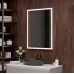 Зеркало Континент Life 800х1200 с подсветкой Серебро с сенсорным выключателем