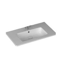 Раковина ISVEA SistemaT накладная 810x465x140 белый матовый 10SL51081SV-2L