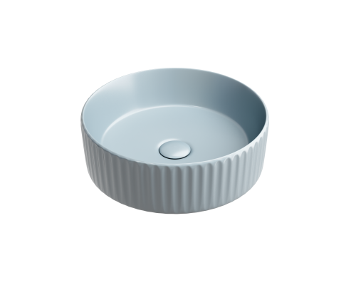 Раковина-чаша накладная Ceramicanova серо-Голубой матовый Element 360x360