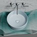 Раковина-чаша накладная Ceramicanova серо-Голубой матовый Element 360x360