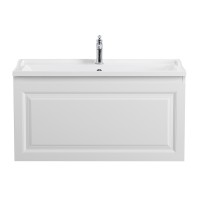 Тумба под раковину Cezares Giubileo 100 GIUBILEO-N-100-1C-SO-BL подвесная Bianco Opaco