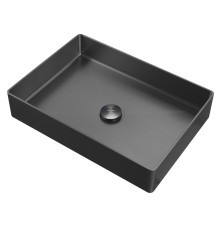 Раковина накладная ABBER Wasser Kreis AF2400GM оружейная сталь