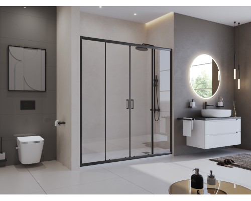 Душевой поддон из искусственного камня BelBagno Uno 180x80 TRAY-MR-UNO-AH-180/80-35-W-CR Белый