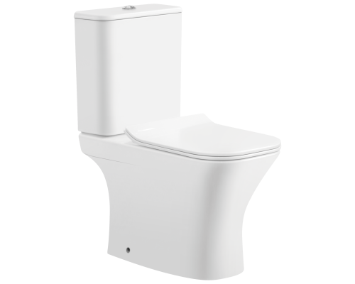 Унитаз напольный Charus Urban Tornado CT700-136W с крышкой-сиденьем