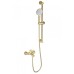 Смеситель для ванны с душевым гарнитуром Wonzon&Woghand, Брашированное золото