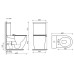 Напольный унитаз Ceramicanova Metropol Rimless пристенный черный