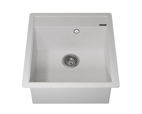 Кухонная мойка кварцевая Uperwood Quartz UPD-07-01, прямоугольная, белая