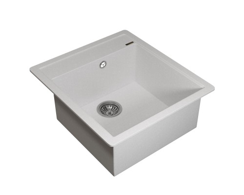 Кухонная мойка кварцевая Uperwood Quartz UPD-07-01, прямоугольная, белая