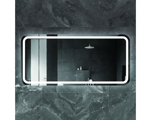 Зеркало Cezares Stylus 150 CZR-SPC-STYLUS-1500-700-TCH-WARM с подсветкой с сенсорным выключателем и подогревом