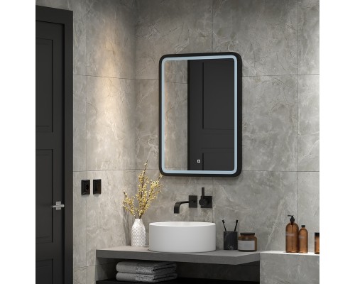 Зеркало Континент "Enjoy Black LED" ЗЛП1100