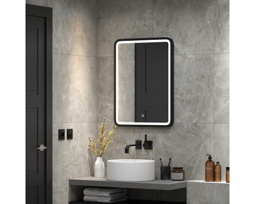 Зеркало Континент "Enjoy Black LED" ЗЛП1100