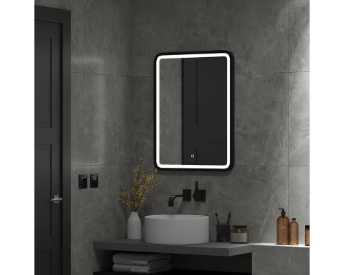 Зеркало Континент "Enjoy Black LED" ЗЛП1100