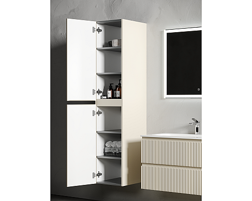 Пенал подвесной Sancos SNOB R 35x165 Beige Soft Пенал подвесной Sancos SNOB R 35x165 Beige Soft