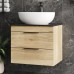Тумба под раковину Onika Легран 60 подвесная, дуб галифакс, под столешницу